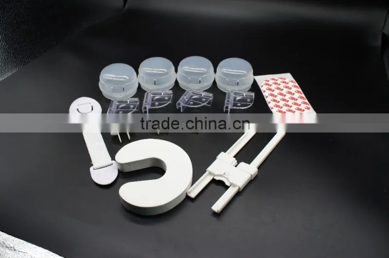 Door stopper,Child Safety Locks Kit Keeps Kids Safe From Poisoning, Burns, Shocks, Cuts, Jams and Head Injury