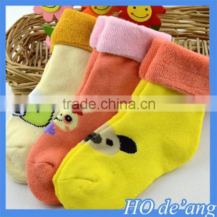 2016 Hogift Children warm winter socks wholesale cotton socks cartoon socks terry socks baby socks wholesale MHo-201