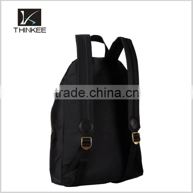 high quality OEM 2015 wholesale metal zipper custom women backpack