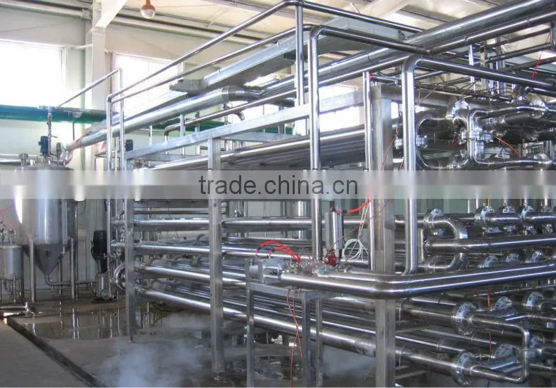 UHT Tube sterilizer for milk processing