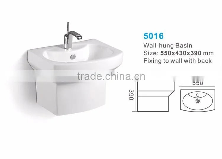 Square ceramic wash basin_Chaozhou sanitary ware manufacturer