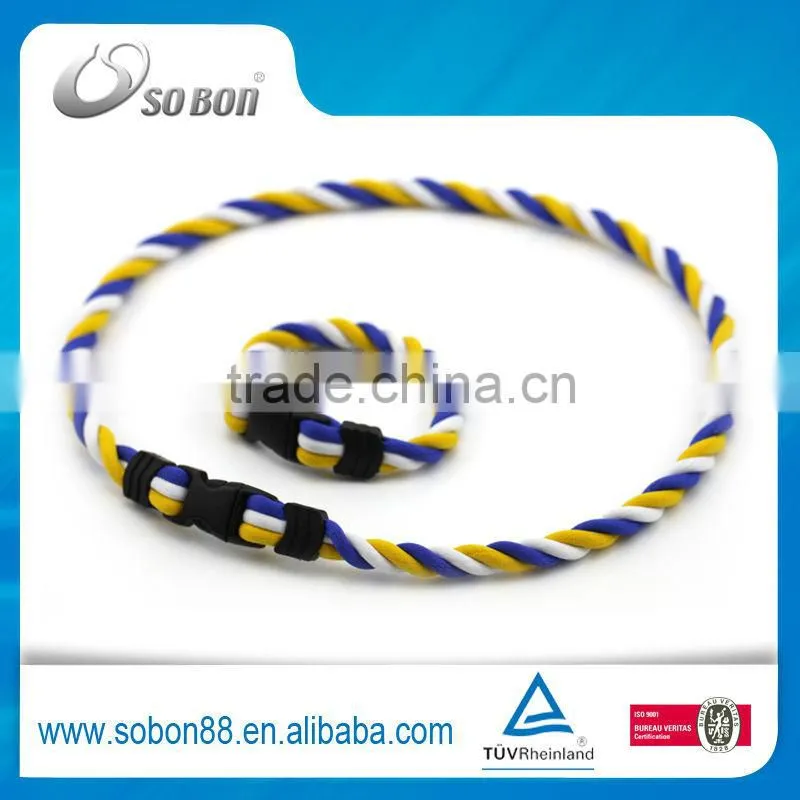 wholesale bulk free sample energy necklace set