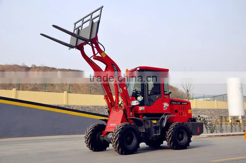 Aolite forklift wheel loader with attachments