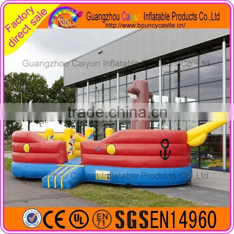 Popular design inflatable priate ship, inflatable amusement