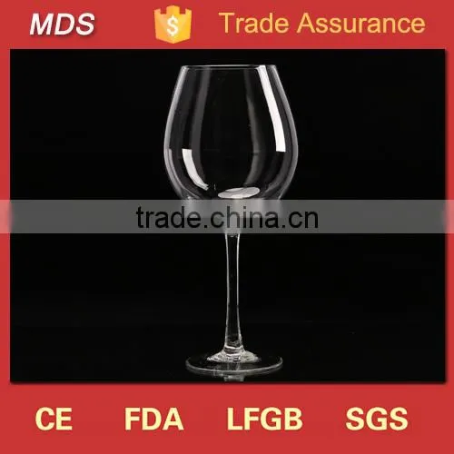 Glassware drinkware personalized wine glass with long stem