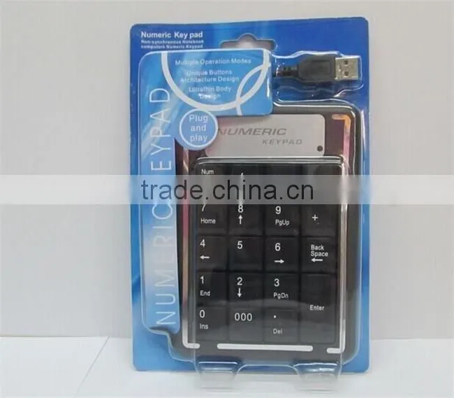 Cheapest Laptop USB 19 keys numeric Keypad for computer