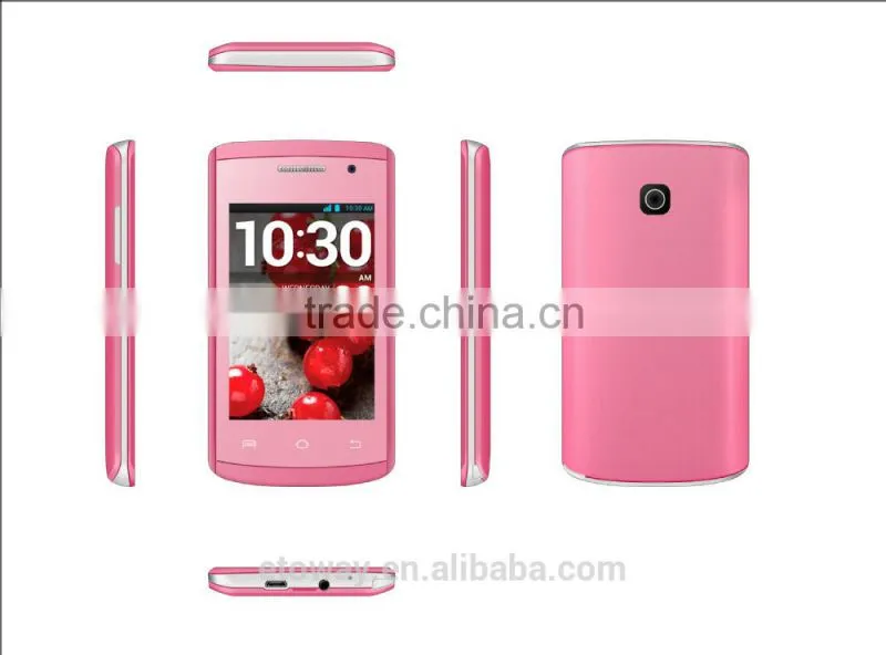 low price L1 3.5 HVGA dual sim dual standby 4 band cell phone