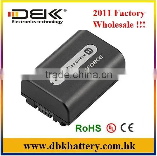 DBK Replacement Battery for Sony Camera HDR-HC3 HC5 HC28 HC38 NP-FH50