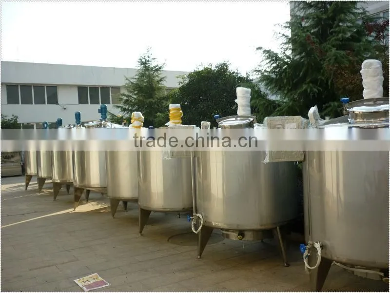 stainless steel moveable storage tank