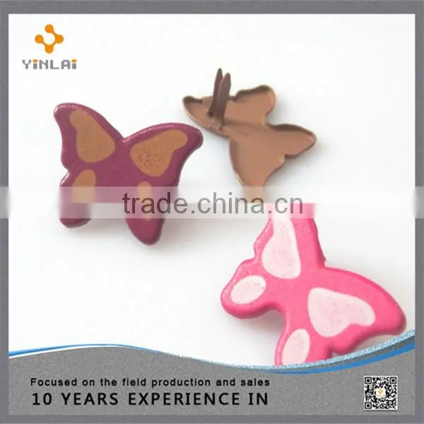 Fashion metal butterfly-shaped brads