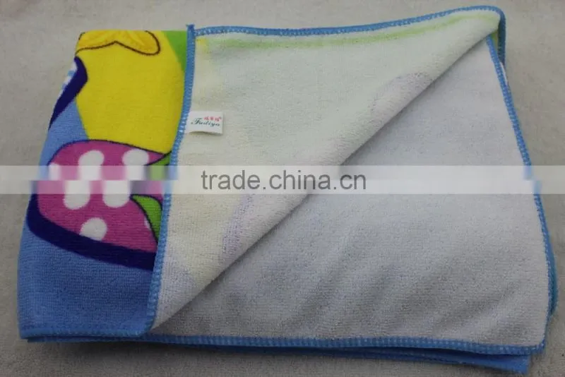 wholesale flip flop design personalized beach towels for kids