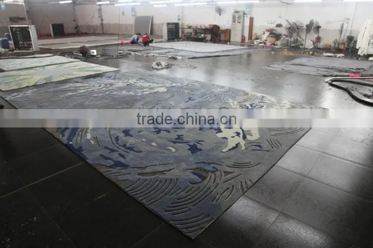 Super Soft Hand Tufted Shaggy Carpet For Home Use YB-A090