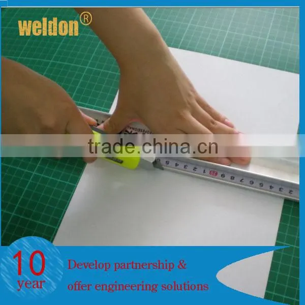 Weldon Professional Custom Logo Self Healing Pvc 3 Layers Double Side Cutting Mat