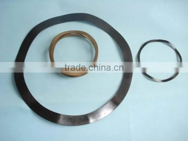 High precision crest to crest stainless steel wave springs
