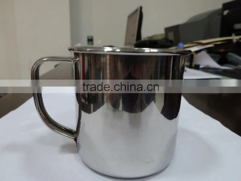 Newest design high quality stainless steel camping drinking cup
