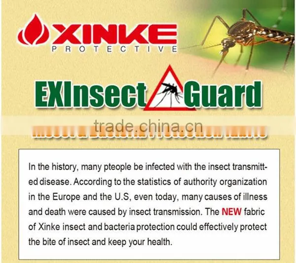 100%Cotton anti-mosquito fabric for anti-mosquito clothes