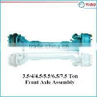 Free maintance tandem axle suspension