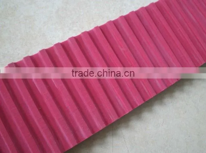PU timing belt with rubber - thickness 3mm