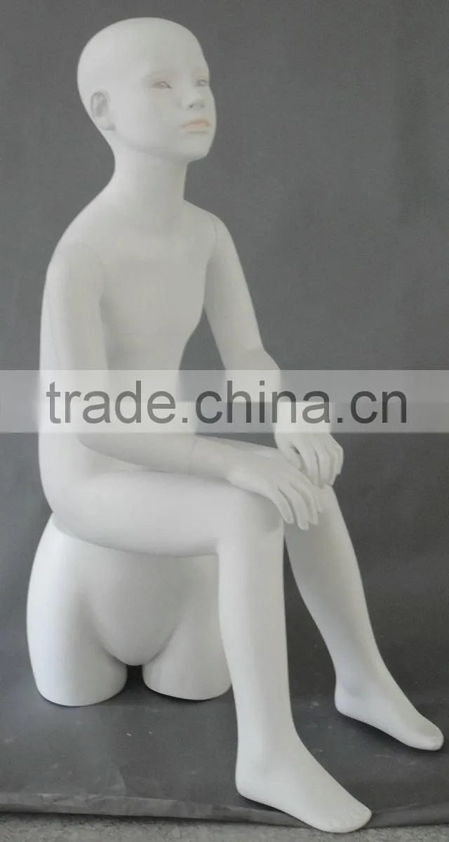 Asian child size sitting mannequins