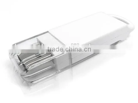 custom plastic flat usb memory stick with small MQQ