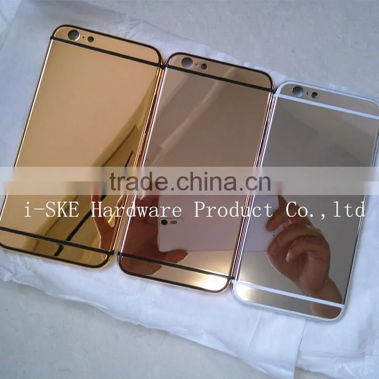 luxury for iphone 6 plus gold plated housing replacement
