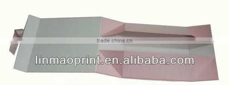 Paper folding collection box with magnet rigid structure pack for tea, jewelry, sundries, cosmetic supplier in Guangzhou China