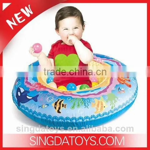 Hot Sale Summer Toys Sea World Inflatable Play Mat For Babies Baby Mat