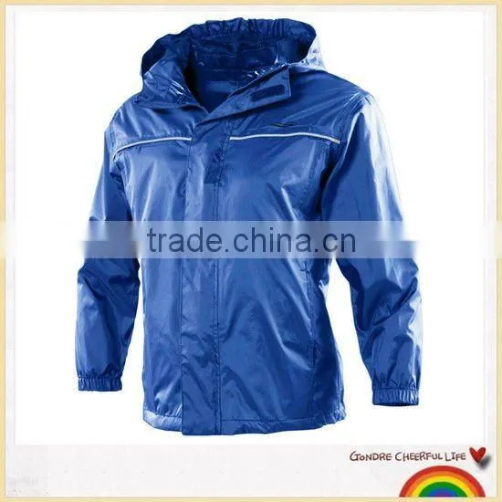 Boys hooded rain jacket