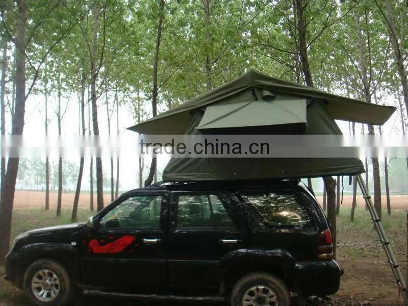 ripstop polycotton canvas 4WD camper roof top tent
