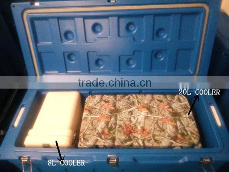 roto molded fishing cooler outdoor cooler box insulated ice chest