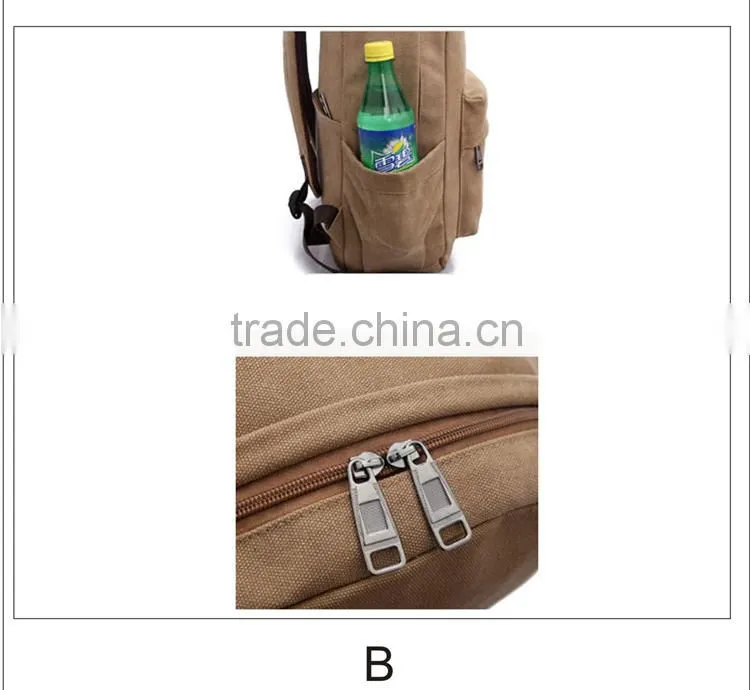 European and American style military backpack