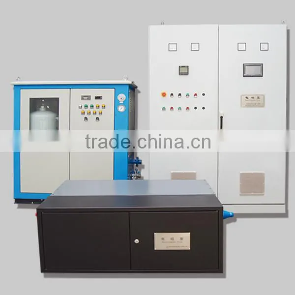 The electromagnetic pump system composition hot
