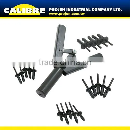 CALIBRE Auto Repair Tool 41pc Plastic hand rivet gun rivet nut gun