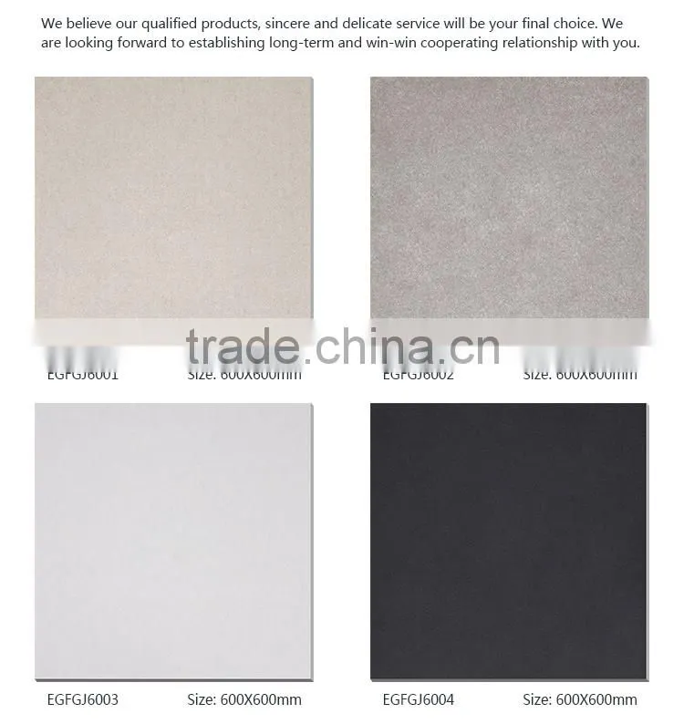 24x24 Glazed Tile with Matt Rough Surface,Porcelain Tile for Wall Floor, Kitchen and Bathroom Floor Tile
