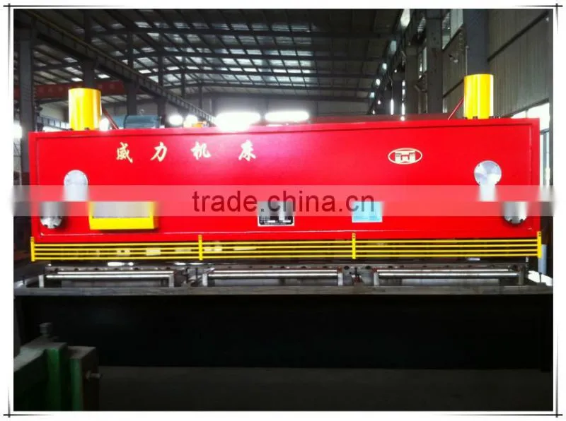 2014 Top Quality Guillotine Design Advanced 3200mm hydraulic guillotine shears