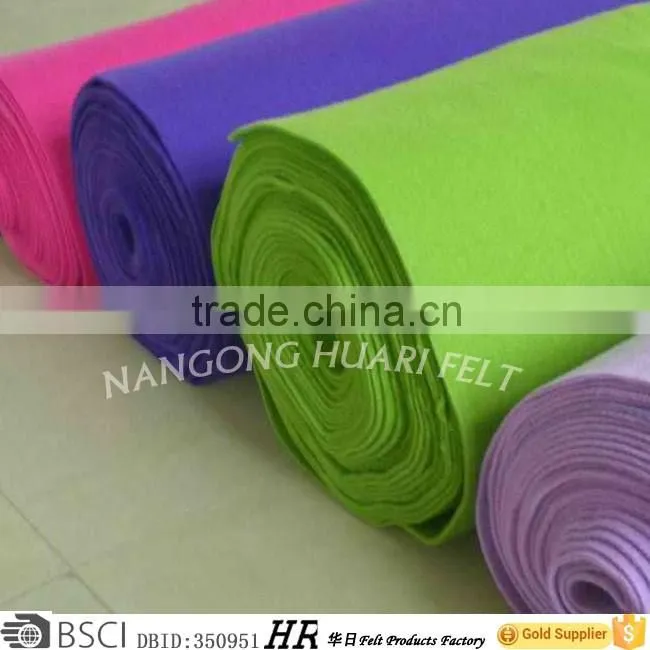 needle punched felt polyester needle felt