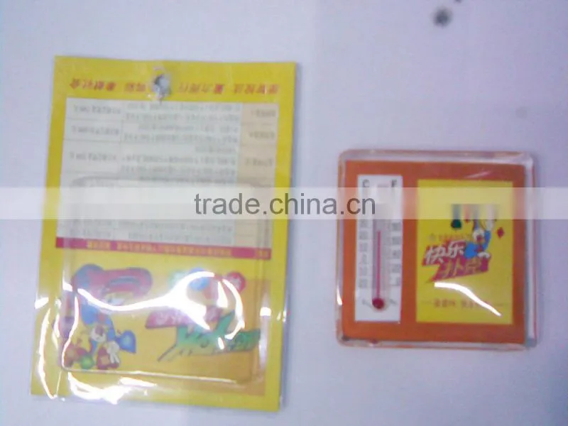 decorative Refrigerator stickers with Thermometer