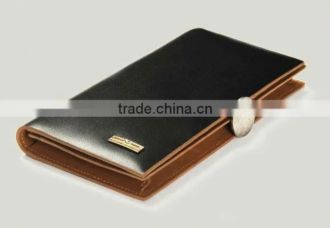 new products 2014 leather long wallets, View mens long wallets
