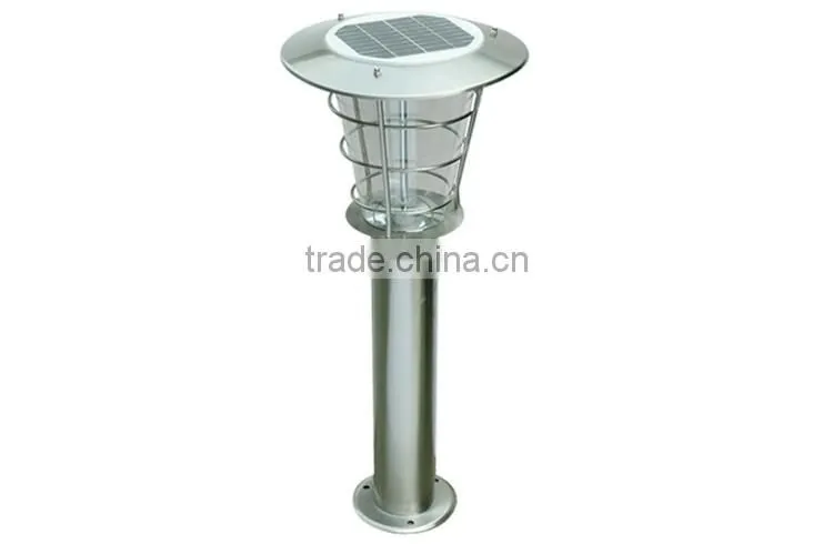 LED Chip independent protection technology green belts standing solar lamp for garden