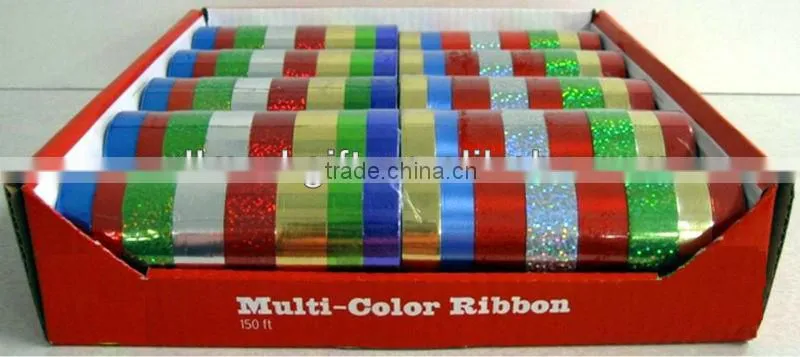 5mm 500 meters Christmas Craft Shiny Poly Curling Ribbon Coil