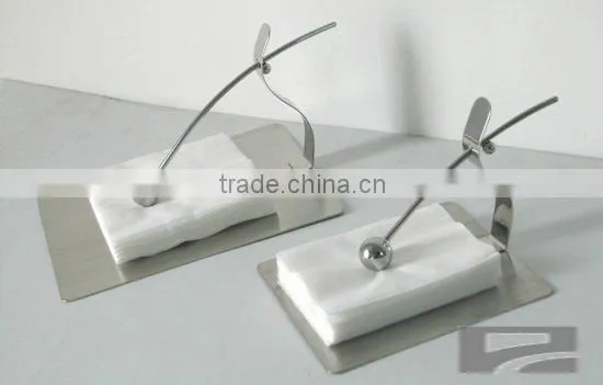 stainless steel napkin holder