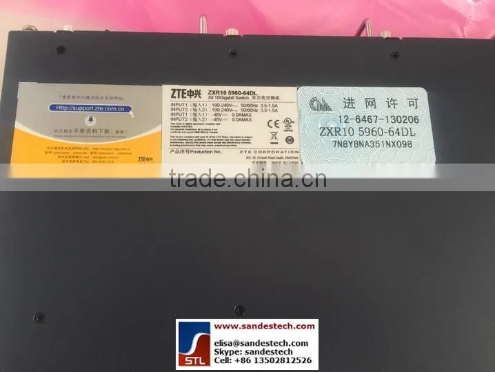 ZTE RS-5960-64DL, ZTE ZXR10 5960-64DL 5960-32DL RS-5960-32DL