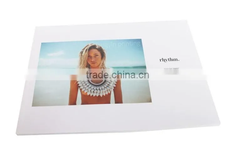 Custom fashion magazine, photo album, photo book printing