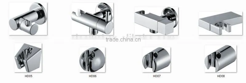 Bathroom accessory brass shower holder