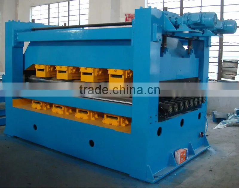 Full automatic metal coil cut to length machine
