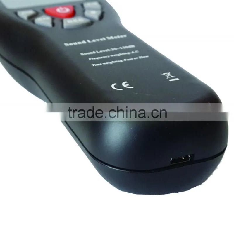USB data recording sound level meter test and control 30~130dB
