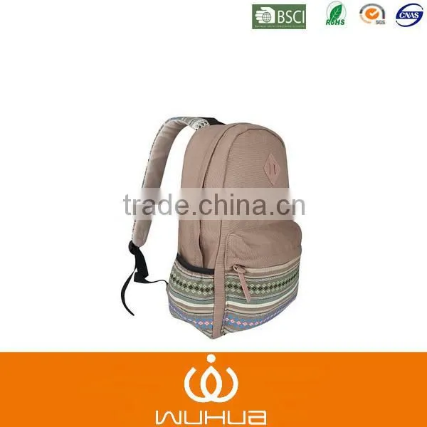 Plambag Unisex Adult Teenagers Causal Lightweight Boho Ethinc Canvas School Backpacks