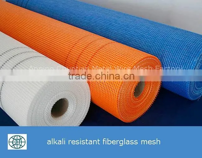 blue,white,yellow color fiberglass wire mesh for Wall Reinforced Material
