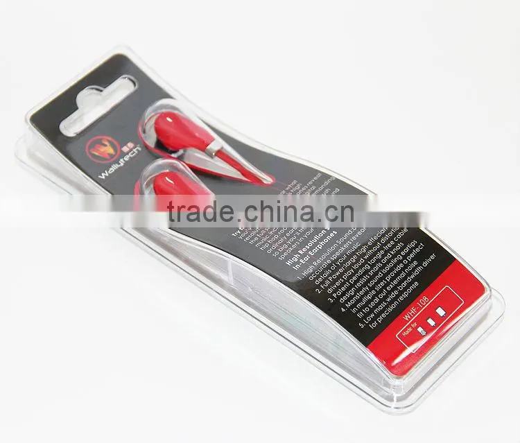 Flat Cable Multifunction Earphone for iphone