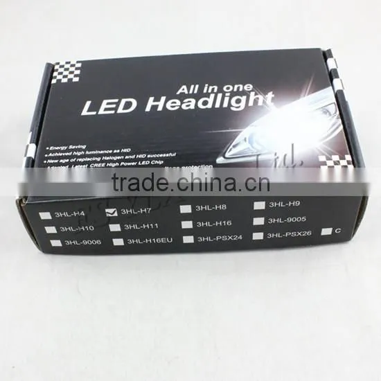 all in one led headlight bulbs white 9005 led headlight all in one